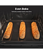Hisense HDCEC5C10B Double Oven Electric Cooker 50cm Black