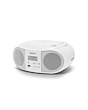 Roberts ZOOMBOX4W DAB+/FM CD Bluetooth Boombox White