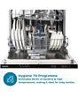 Sensis DWBI0213FSDWA 60cm 13 Place Fully Integrated Dishwasher