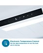 Sensis RFCMF0154ES 54cm No Frost Fridge Freezer Silver