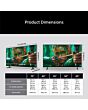Sony K75S25M2PB BRAVIA 2 II 75 Inch 4K HDR LED Google TV Black