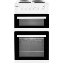BEKO EDP503W 50cm Sealed Plate Double Oven