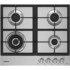 BLOMBERG GEN73415E 60cm Gas Hob
4 Burners, Front Controls