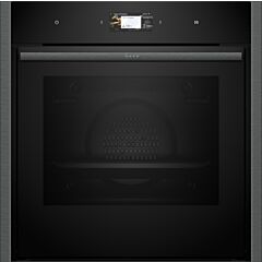 NEFF B64CS71G0B N90 Slide & Hide Pyrolytic Oven Graphite Grey