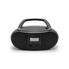 Roberts ZOOMBOX4BK DAB+/FM CD Bluetooth Boombox Black