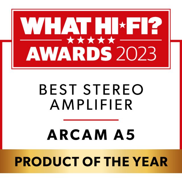ARCAM A5 Premium 2 Channel Radia Series Amplifier
