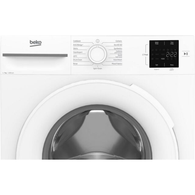 BEKO BM1WU3721W 7kg 1200 Spin Washing Machine