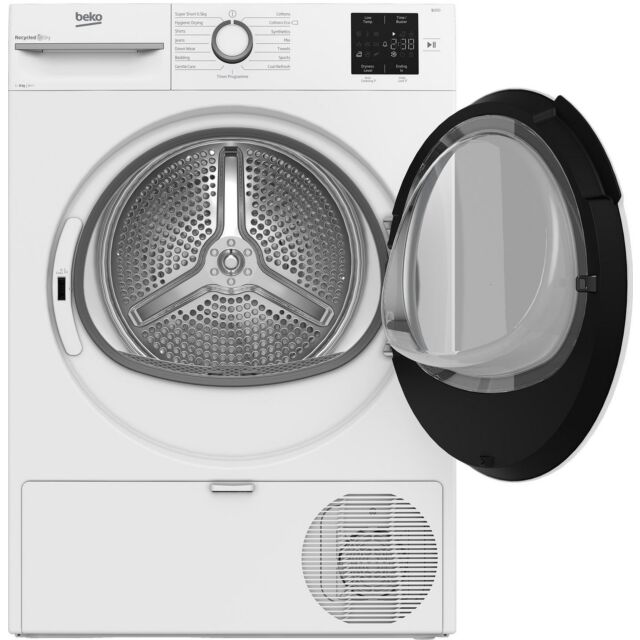 BEKO BMN3T3823W 8kg Heat Pump Tumble Dryer