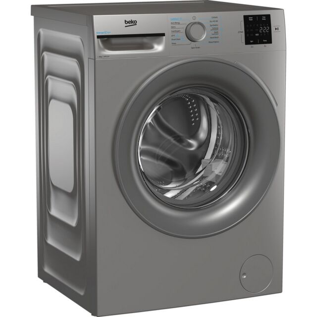 BEKO BMN3WT3841S 8kg Silver Washing Machine