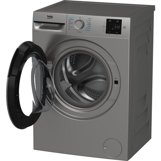BEKO BMN3WT3841S 8kg Silver Washing Machine