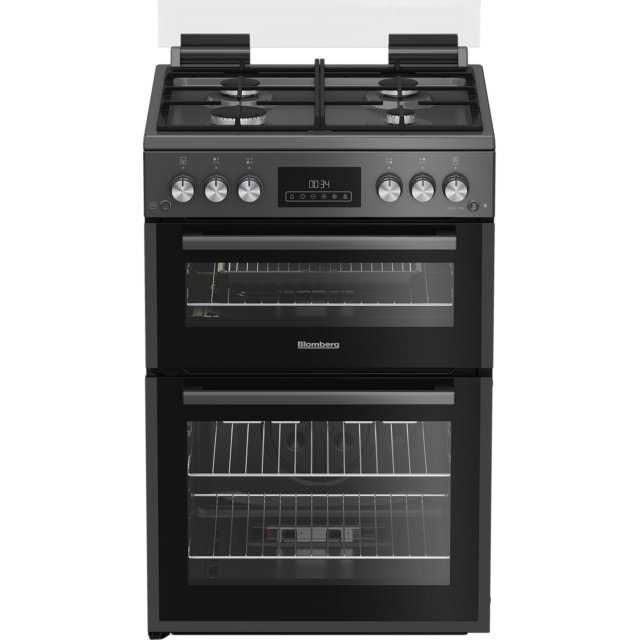 BLOMBERG GGRN655N 60cm Double Oven Gas Cooker