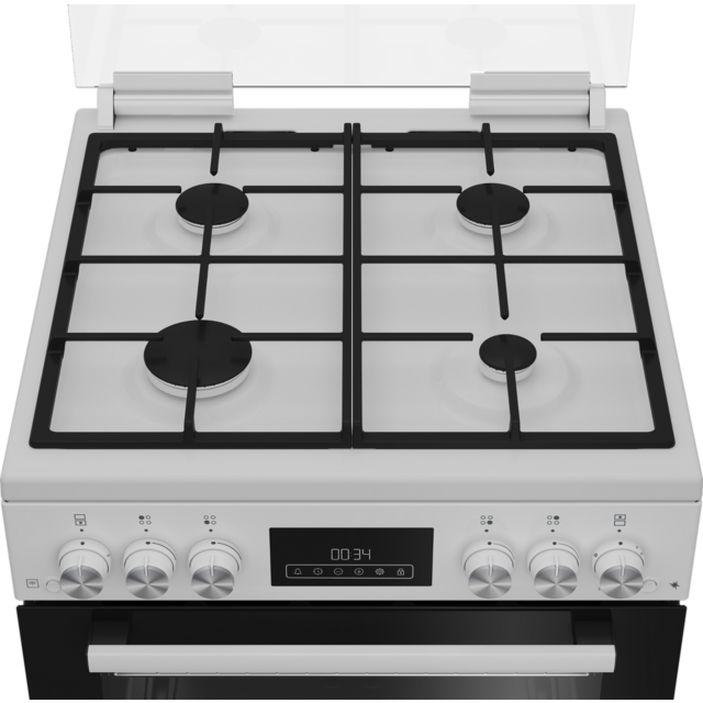 BLOMBERG GGRN655W 60cm Double Oven Gas Cooker
