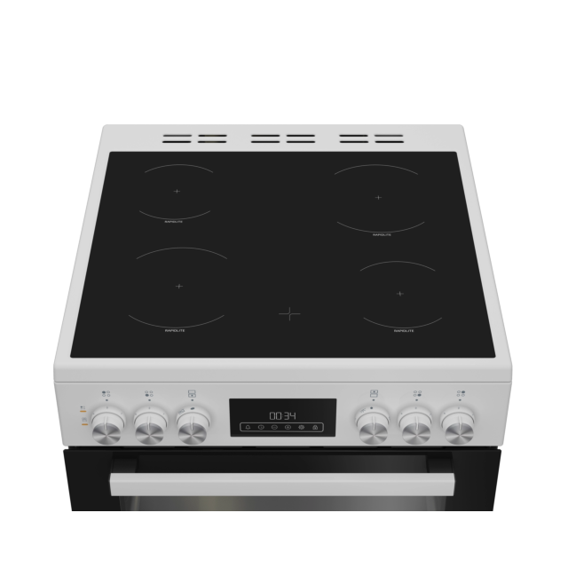 BLOMBERG HKRN651W 60cm Double Oven Electric Cooker