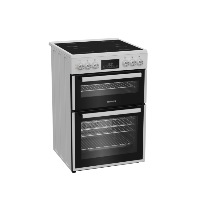 BLOMBERG HKRN651W 60cm Double Oven Electric Cooker