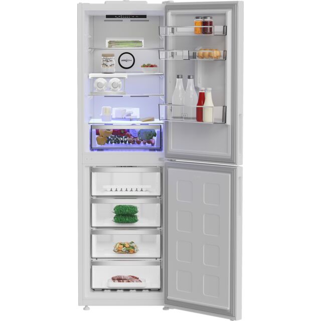 BLOMBERG KND24692V 60cm Fridge Freezer in White