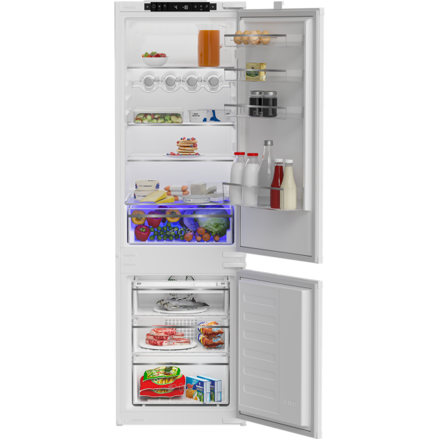 BLOMBERG KNE4554EVI Built In 70/30 Fridge Freezer