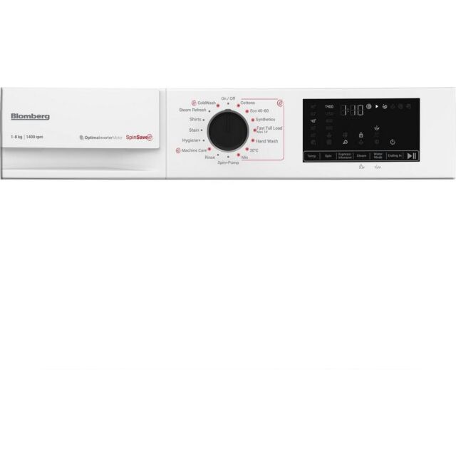 BLOMBERG LWA18461W 8kg 1400 Spin Washing Machine