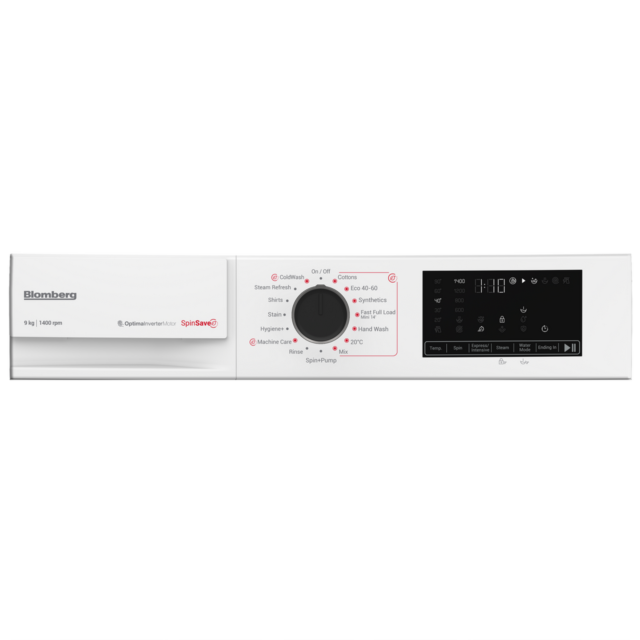 BLOMBERG LWA29461W 9kg 1400 Spin Washing Machine