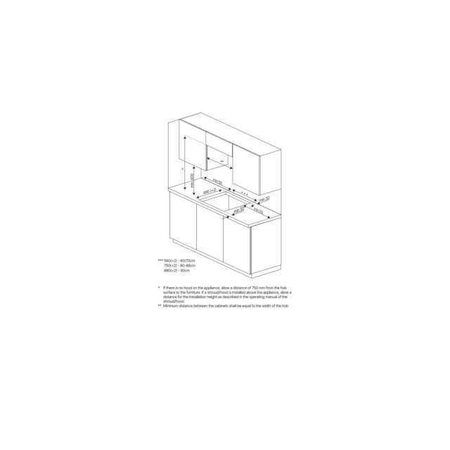 BLOMBERG MIN54483N 60cm Induction Hob