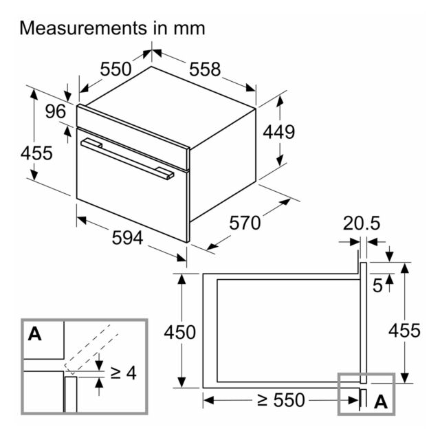BOSCH CMA583MS0B Combination Microwave