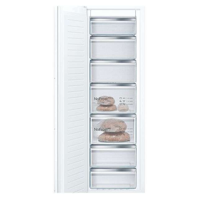 BOSCH GIN81AEF0G Built in NoFrost Freezer