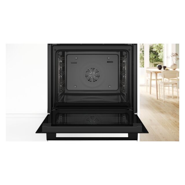 BOSCH HQA534BB3B Single Black Oven