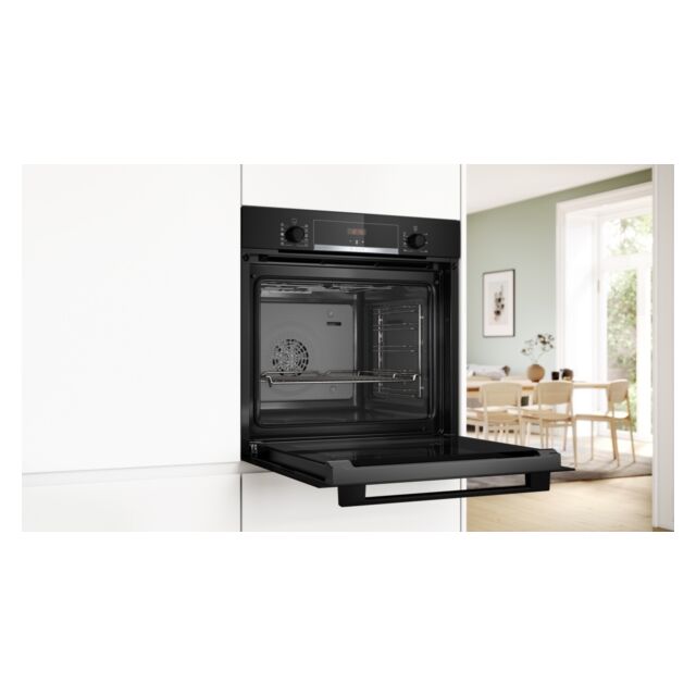 BOSCH HQA534BB3B Single Black Oven