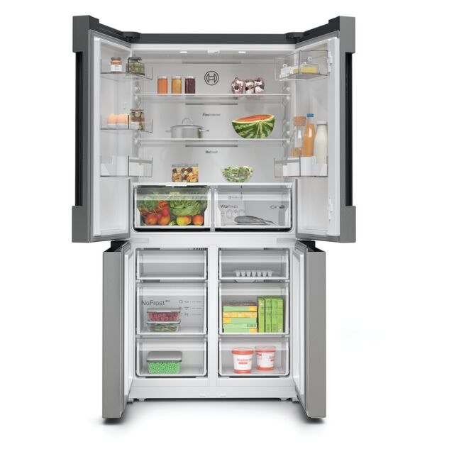 BOSCH KFN96VPEAG Multi Door Fridge Freezer Stainless Steel