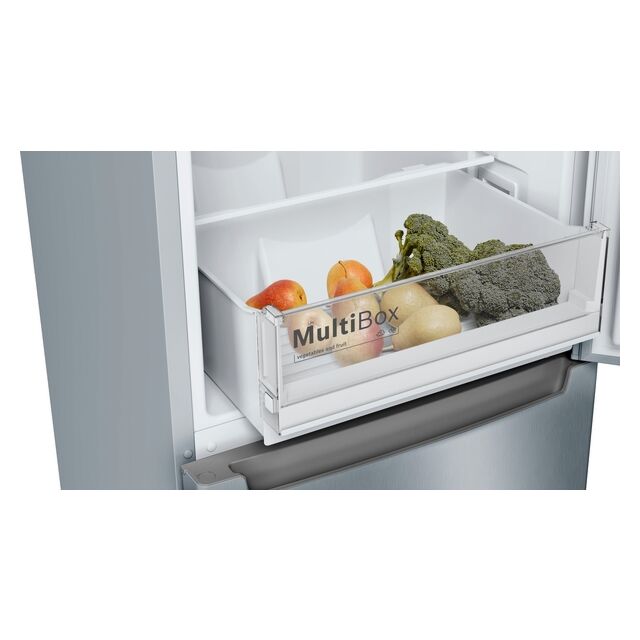 BOSCH KGN34NLEAG 60cm Fridge Freezer in Silver