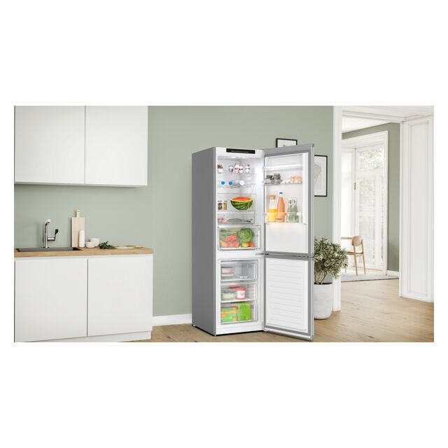 BOSCH KGN362LDFG 60cm Fridge Freezer Inox Look