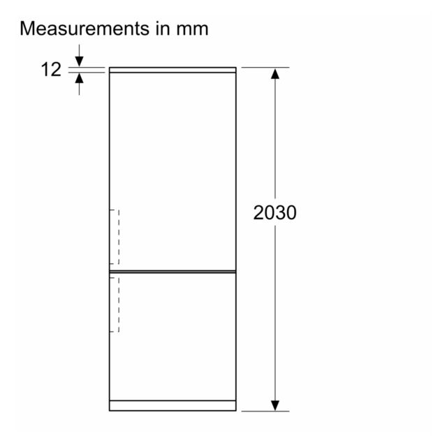 BOSCH KGN392LAGG 60cm 60/40 Fridge Freezer