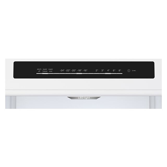 BOSCH KGN392LDFG Fridge Freezer Stainless Steel