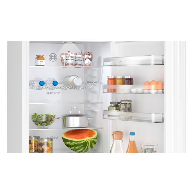 BOSCH KGN392WDFG 60cm Fridge Freezer in White
