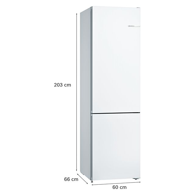 BOSCH KGN392WEBG 60cm 70/30 Fridge Freezer