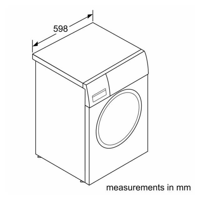 BOSCH WGE03408GB 8kg Washing Machine