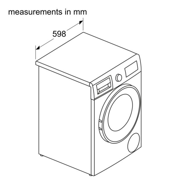 BOSCH WNA134U8GB Washer Dryer 8kg/5kg 1400 Spin