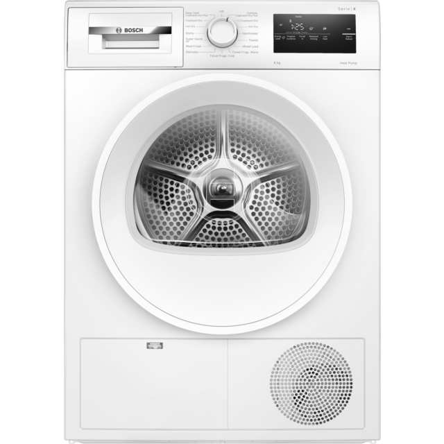 BOSCH WTH85225GB 8kg Heat Pump Tumble Dryer