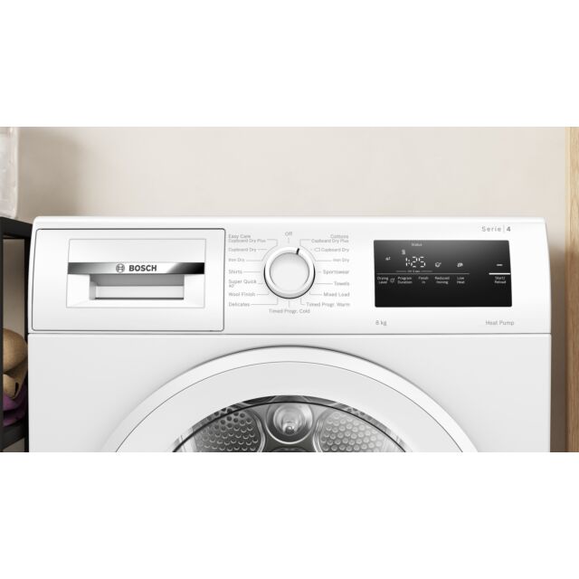 BOSCH WTH85225GB 8kg Heat Pump Tumble Dryer