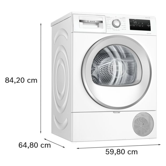 BOSCH WTH85226GB 8Kg Heat Pump Tumble Dryer