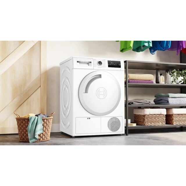 Bosch WTN83202GB 8kg Condenser Tumble Dryer - White