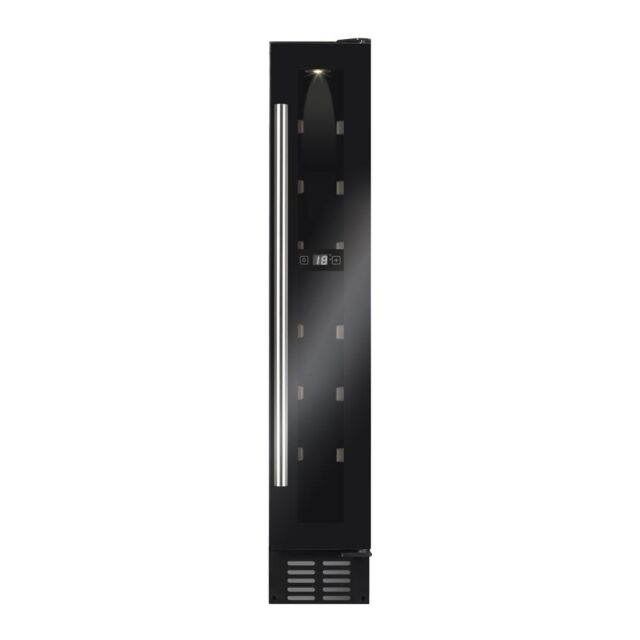 CDA FWC153BL Wine Cooler Black 15cm Wide