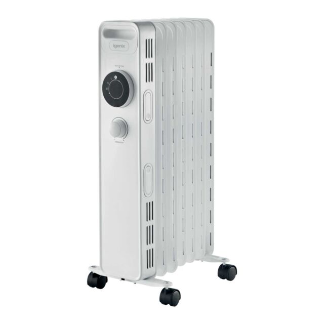 IGENIX IG2615 1.5Kw Manual Oil Filled Radiator
