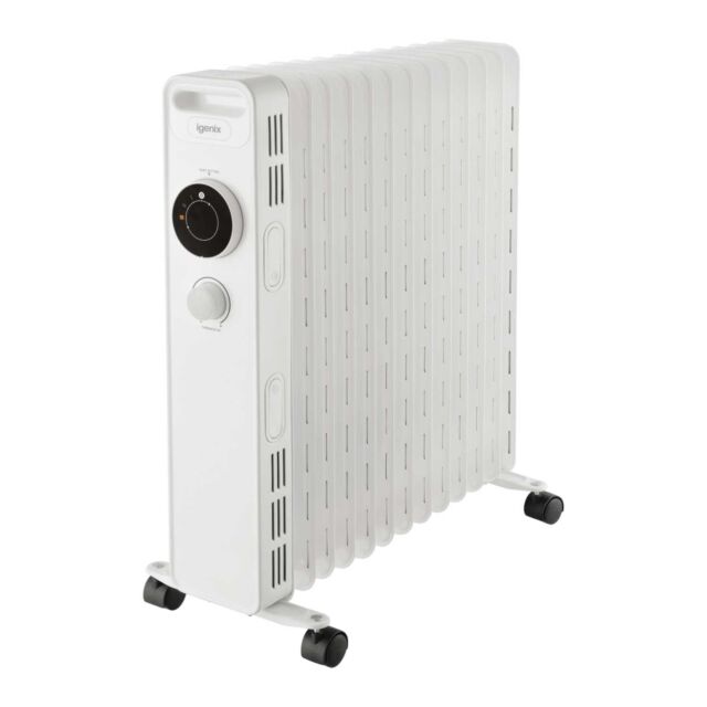 IGENIX IG2625 2.5Kw Oil Fillled Radiator Mechanical Control