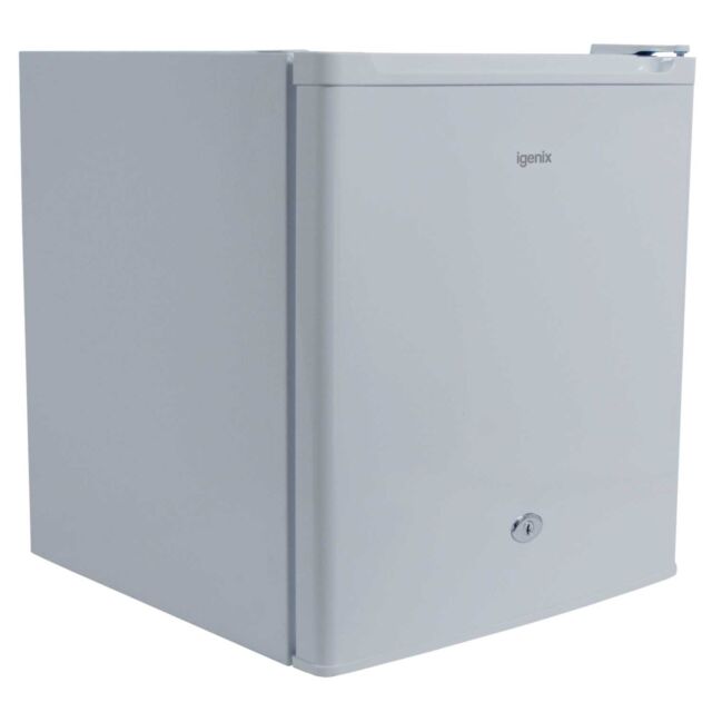 IGENIX IG3711 47 Litre Counter Top Fridge With Lock White