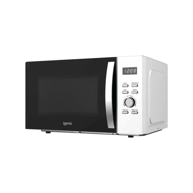 IGENIX IGMS03090W 30L 950W Microwave Pull Door