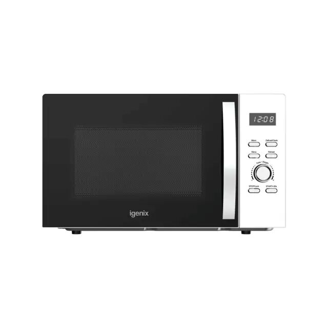 IGENIX IGMS03090W 30L 950W Microwave Pull Door