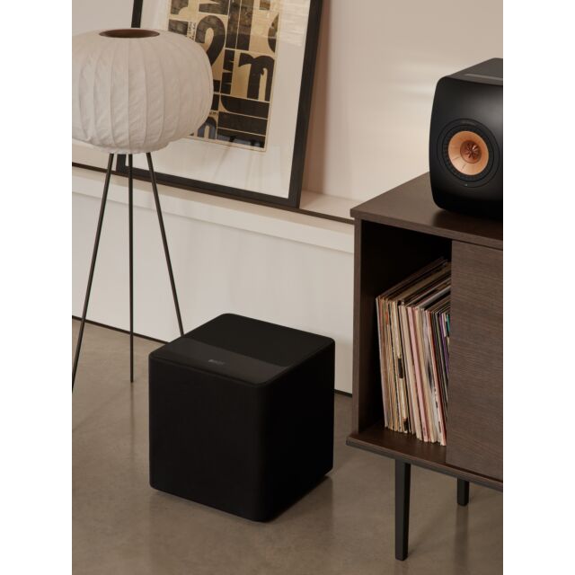 KEF KUBE 10 MIE Powered Subwoofer Black