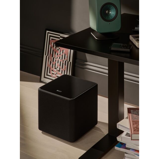 KEF KUBE 12 MIE Powered Subwoofer Black