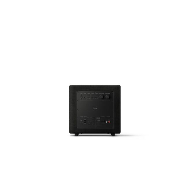 KEF KUBE 8 MIE Powered Subwoofer Black SP4073B0BA