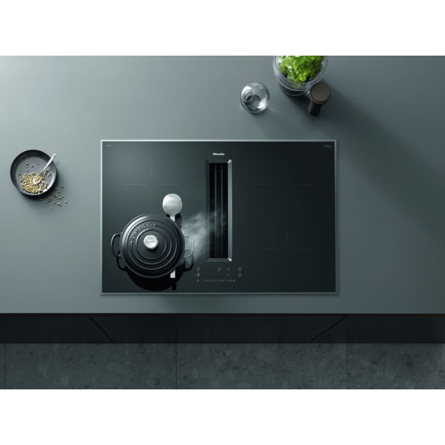 MIELE KMDA 7272-1 FR SILENCE 80cm Induction Hob and Extractor